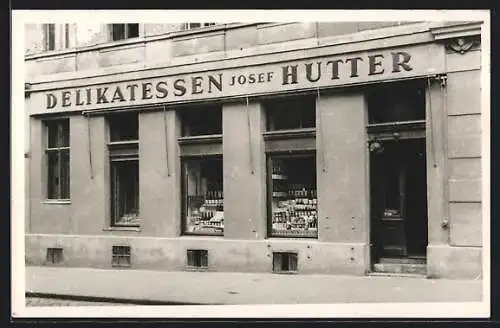 AK Wien, Delikatessen Josef Hutter, Lacknergasse 33