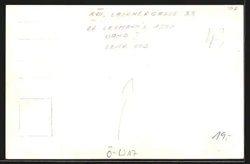 AK Wien, Delikatessen Handlung Josef Hutter, Lacknergasse 33