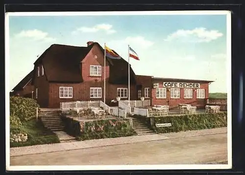 AK Kampen / Sylt, Café-Terrassen Rehder