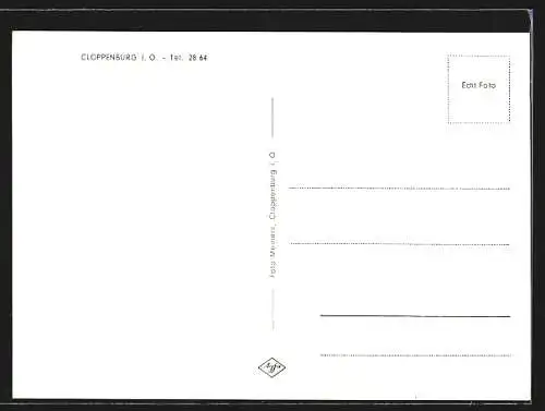 AK Cloppenburg i. O., Gasthaus Unter den Eichen