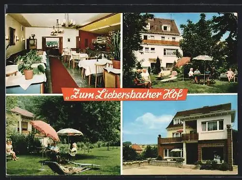 AK Nieder-Liebersbach, Hotel - Metzgerei Liebersbacher Hof