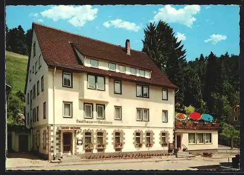 AK Lauterbach /Schwarzwald, Gasthof Pension Waldhorn