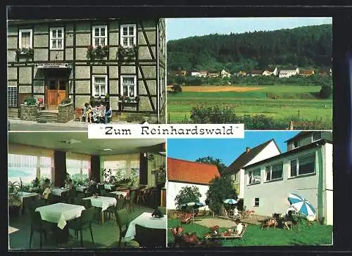 AK Oberweser, Gasthaus Zum Reinhardswald, Oberweser 1, Gewissenruh
