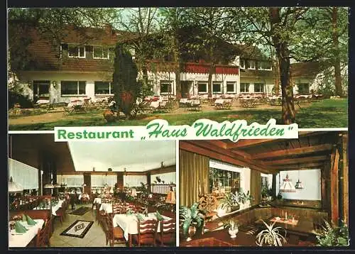 AK Dülmen, Gasthaus Waldfrieden am Wildpark