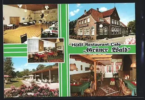 AK Bockhorn / Oldbg., Hotel Restaurant Grüner Wald