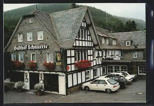 AK Schmallenberg-Oberkirchen /Sauerland, Gasthof Schauerte