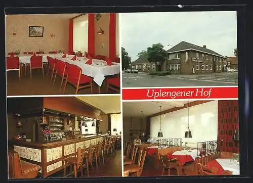 AK Uplengen-Remels, Hotel-Restaurant Uplenger Hof, Inh. Hermann Wenke, Innen- und Aussenansicht, Ostertorstrasse 57