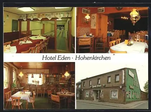 AK Hohenkirchen / Jeverland, Hotel Eden, Bismarckstrasse 4