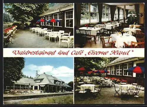 AK Wiesbaden / Taunus, Waldrestaurant & Café Eiserne Hand