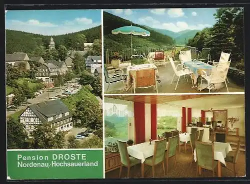 AK Nordenau /Hochsauerland, Pension Droste