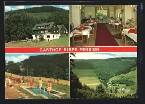 AK Obersorpe /Sauerland, Gasthof Pension Lebensmittel Siepe