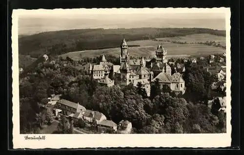 AK Braunfels, Panorama mit Schloss