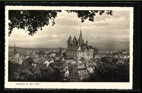 AK Limburg an der Lahn, Teilansicht mit Schloss