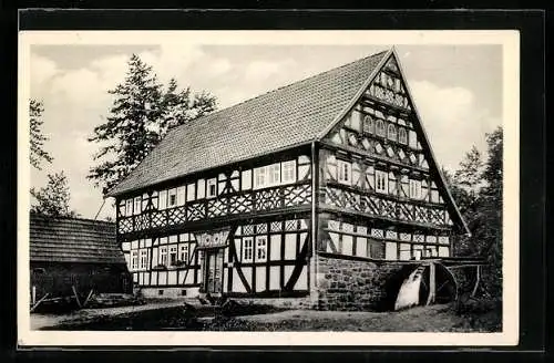 AK Ilbeshausen /Kr. Vogelsberg, Die Teufelsmühle von 1691