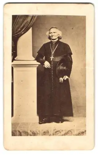 Fotografie unbekannter Fotograf und Ort, Portrait Nikoluas von Weis, Bischof der römisch-katholischen Diözese Speyer