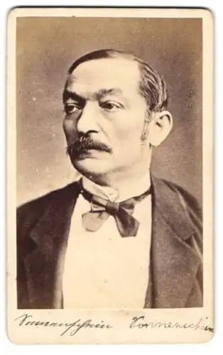 Fotografie unbekannter Fotograf und Ort, Portrait Franz Leopold Sonnenschein, deutscher Chemiker