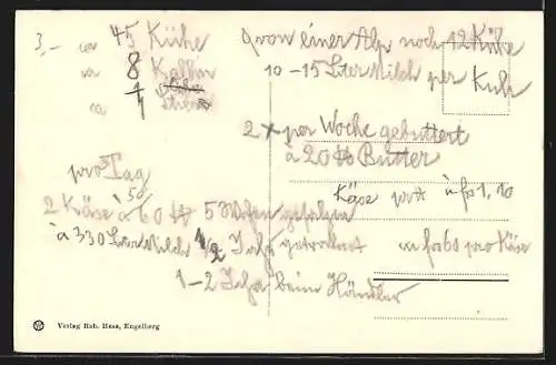 AK Engelberg, Alp Herrenrüti und die Spannörter