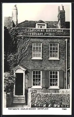 AK Portsmouth, Charles Dickens Birthplace