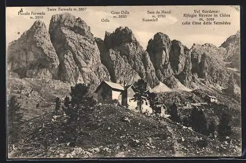 AK Berghütte, Rifugio Firenze in Cisles - Val Gardena