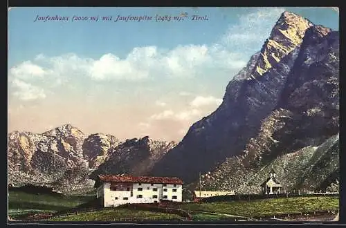AK Jaufenhaus am Fusse der Jaufenspitze
