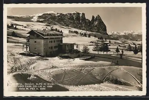 AK Rifugio Casa Dellai verso M. Pez, Berghütte
