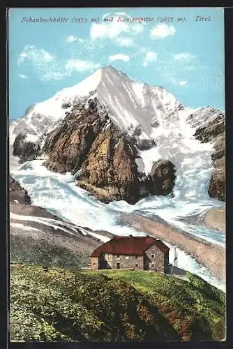 AK Schaubachhütte mit Königsspitze