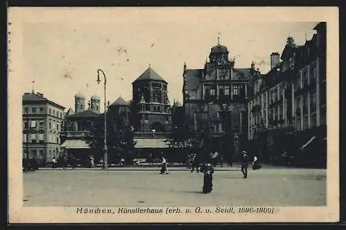 AK München, Künstlerhaus und Synagoge