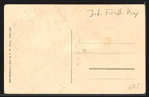 AK Prag, Alter jüdischer Friedhof