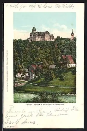 AK Rochsburg, Gräfl. Schönb. Schloss