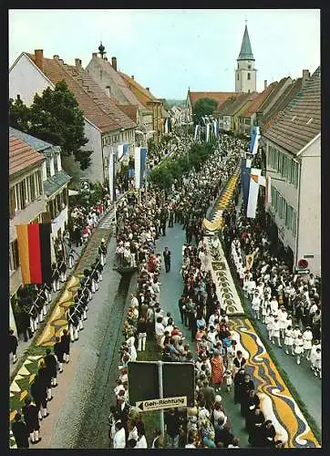 AK Hüfingen, Parade zu Fronleichnam