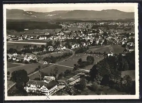 AK Bad Gutenburg bei Langenthal, Fliegeraufnahme vom Hotel