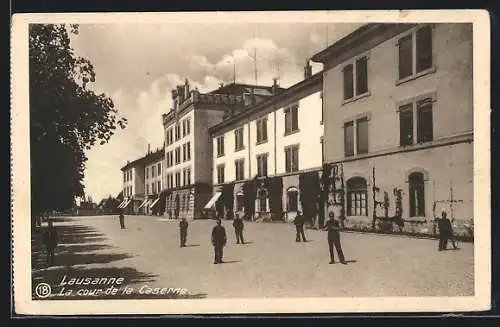 AK Lausanne, La cour de la Caserne