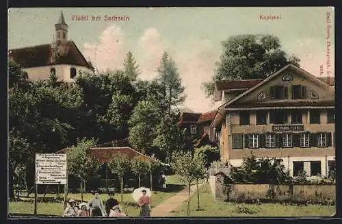 AK Flühli bei Sachseln, Gasthaus und Kaplanei