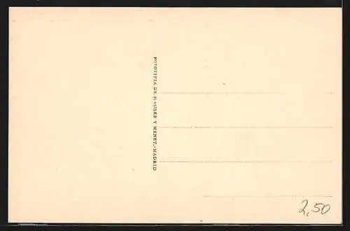 AK Burgos, la Catedral desde la merced