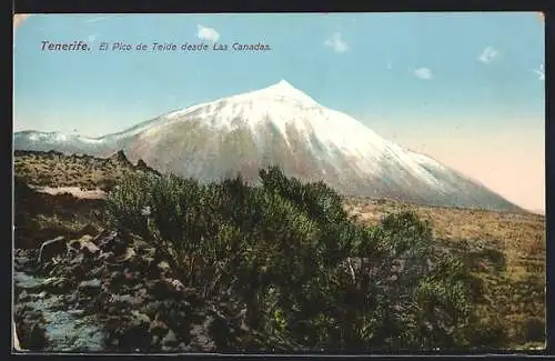 AK Tenerife, La Orotava, El Pico de Teide desde Las Canadas