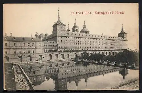 AK El Escorial, Estanque de la Huerta