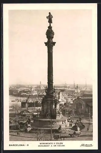 AK Barcelona, Monumento a Colón