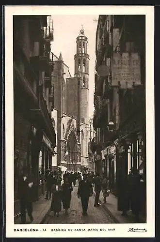 AK Barcelona, Iglesia de Santa Maria del Mar