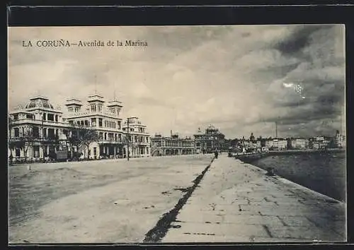 AK La Coruna, Avenida de la Marina