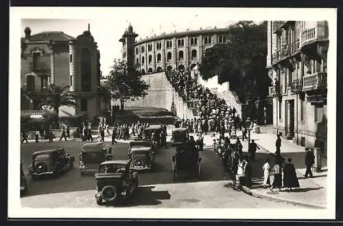 AK San Sebastian, Subida a la Plaza de Toros, Entrée aux Arènes