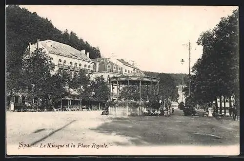 AK Spa, Le Kiosque et la Place Royale