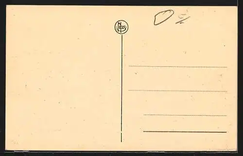 AK Verviers, Coin des rues du Palais et Renkin