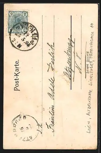 AK Wien, Altdeutsche Bierstube, Führichgasse 10