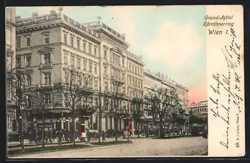 AK Wien, Grand Hotel, Kärnthnerring