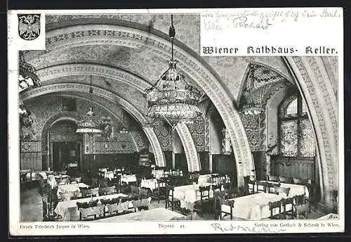 AK Wien, Wiener Rathaus-Keller, Gewölbekeller