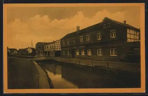 AK Kreuzau / Rhld., Exportbier-Brauerei Wilhelm Röhr mit Restaurant