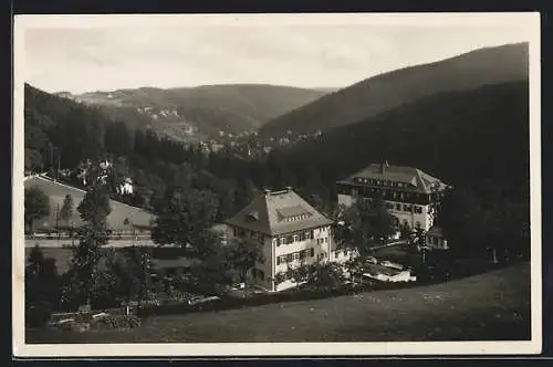 AK Bärenfels / Erzgeb., Kurhausanlage Kaiserhof