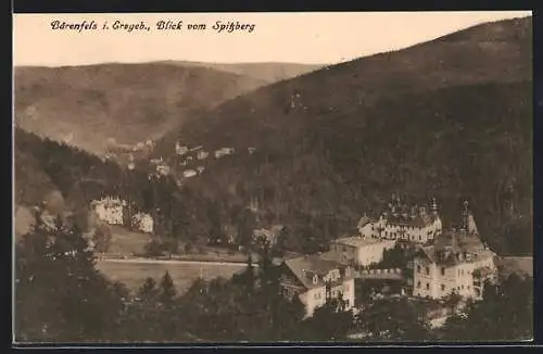 AK Bärenfels / Erzgeb., Blick vom Spitzberg