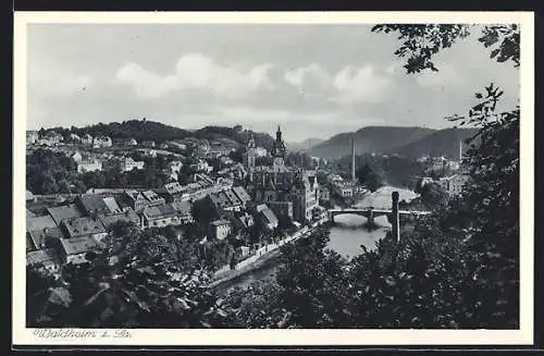 AK Waldheim i. Sa., Totalansicht