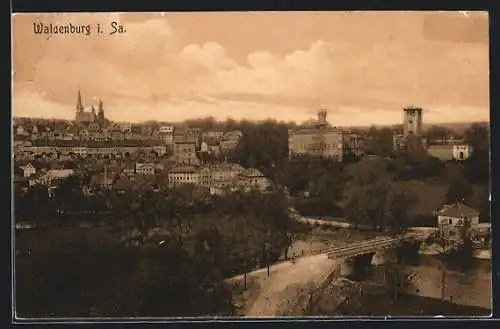 AK Waldenburg i. Sa., Panorama